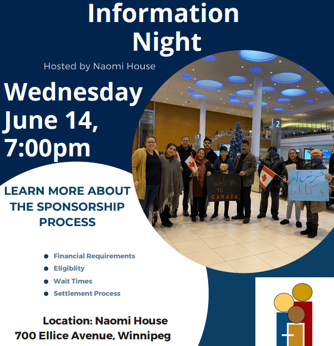 June 14th at 7:00pm- Sponsorship Information Night